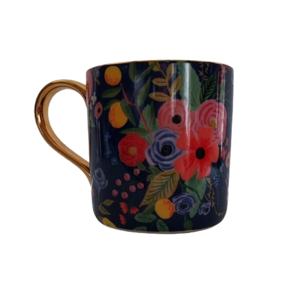 Anthropologie Rifle Paper Co. Floral Garden Party Initial "D" Mug D - Picture 5 of 7